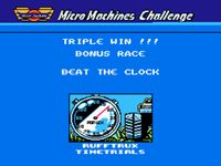 Micro Machines sur Nintendo Nes